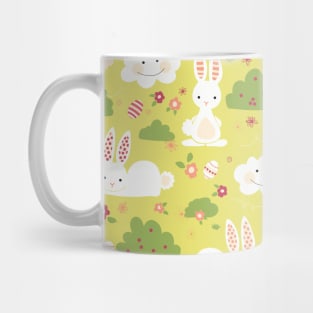 Easter Bunny  green Mug